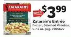 Giant Food Zatarain's Entrée offer