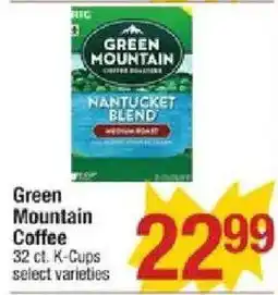 Star Market Green Mountain Coffee offer