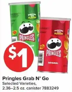 Giant Food Pringles Grab N' Go offer