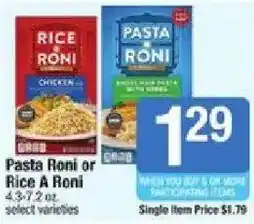 Star Market Pasta Roni or Rice A Roni offer