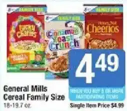 Star Market General Mills Cereal Family Size offer