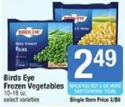 Star Market Birds Eye Frozen Vegetables offer