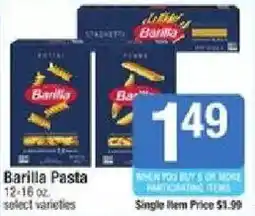 Star Market Barilla Pasta offer