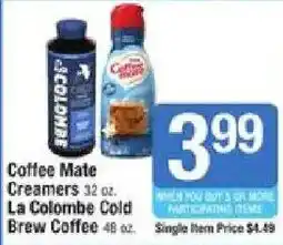 Star Market Coffee Mate Creamers offer