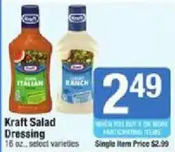 Star Market Kraft Salad Dressing offer