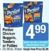 Star Market Perdue chicken nuggets, tenders or patties offer