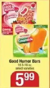 Star Market Good Humor Bars offer
