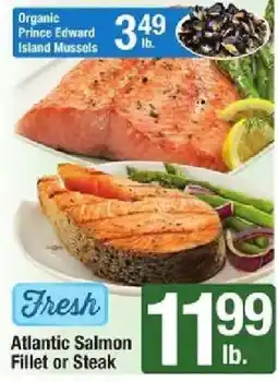 Star Market Fresh Atlantic Salmon Fillet or Steak offer