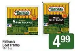 Star Market Nathan's beef franks offer