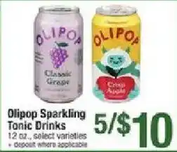 Star Market Olipop Sparkling Tonic Drinks offer