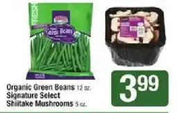 Star Market Signature Select Organic Green Beans offer