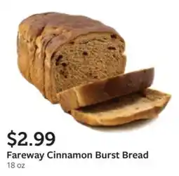 Fareway Fareway Cinnamon Burst Bread offer