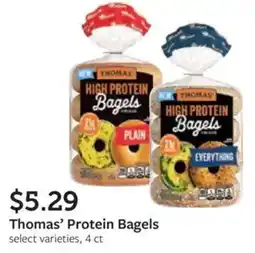 Fareway Thomas' Protein Bagels offer