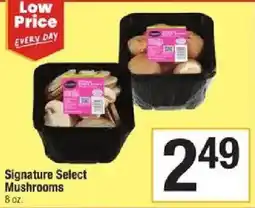 Star Market Signature Select Mushrooms offer