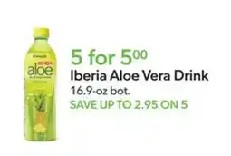 Publix Iberia Aloe Vera Drink offer