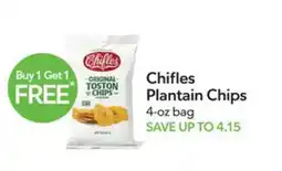 Publix Chifles Plantain Chips offer