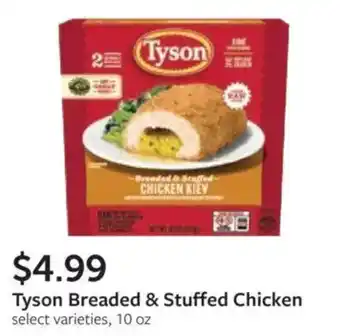 Tyson Breaded & Stuffed Chicken