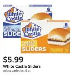 Fareway White Castle Sliders offer