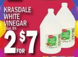 C Town Krasdale white vinegar offer