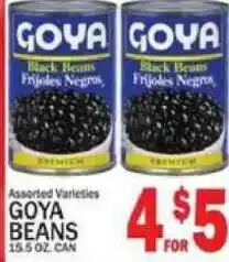 C Town Goya beans offer