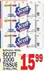 C Town Scott 1000 tissue offer