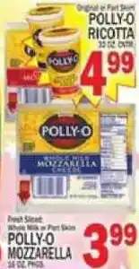 C Town Polly-o ricotta cheese offer