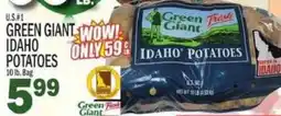 C Town Green Giant idaho potatoes offer