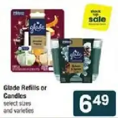 Star Market Glade Refills or Candles offer