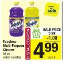 Star Market Fabuloso Multi-Purpose Cleaner offer