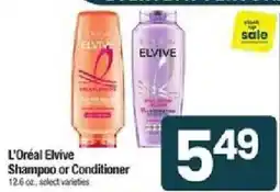 Star Market L'Oréal Elvive Shampoo or Conditioner offer