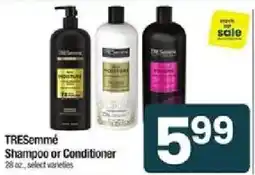 Star Market TRESemmé Shampoo or Conditioner offer
