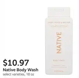 Fareway Native Body Wash offer