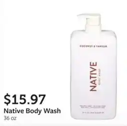 Fareway Native Body Wash offer