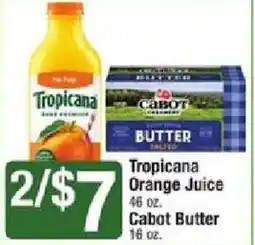 Shaw's Tropicana Orange Juice offer
