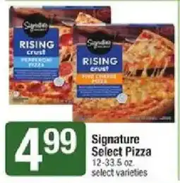 Shaw's Signature Select Pizza offer