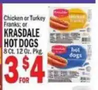 C Town Krasdale hot dogs offer