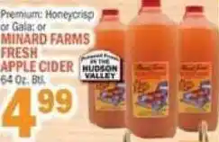 C Town Minard Farms Fresh Apple Cider offer