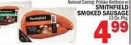 C Town Smithfield smoked sausage offer
