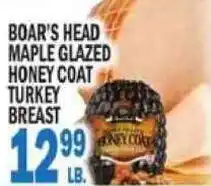 C Town Boar's Head maple glazed honey coat turkey breast offer