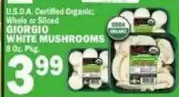 C Town Giorgio white mushrooms offer