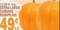 C Town Extra Large Carving Pumpkins offer