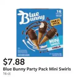 Fareway Blue Bunny Party Pack Mini Swirls offer