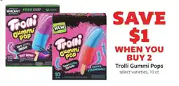 Fareway Trolli Gummi Pops offer