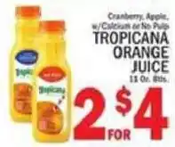 C Town Tropicana orange juice offer