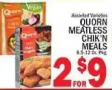 C Town Quorn meatless chik'n meals offer