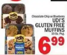 C Town Udi's gluten free muffins offer