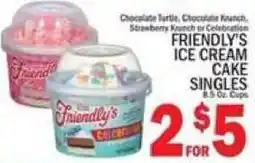 C Town Friendly's ice cream cake singles offer