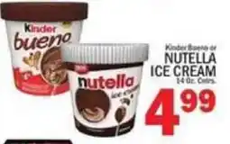 C Town Kinder bueno or Nutella ice cream offer