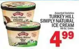 C Town Turkey Hill simply natural ice cream offer