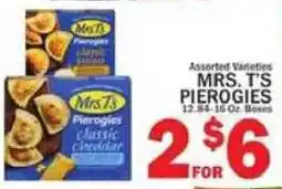 C Town Mrs. T's Pierogies offer